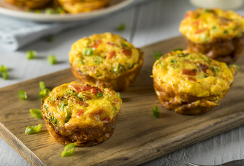 Muffinové omeletky