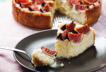 Raw fíkový cheesecake 