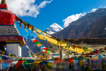 Mt. Kailas - symbol jógového vnímání světa