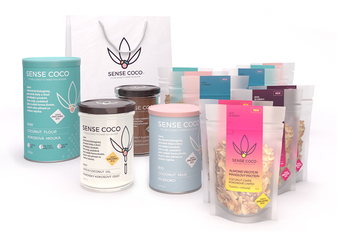 Sense Coco produkty 100% Organic, Bio, Vegan