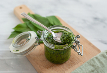 Pesto z medvědího česneku