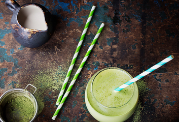 Zelené Matcha smoothie