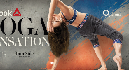 Už se to blíží: Reebok Yoga Sensation 2015 s Tarou Stiles (USA)!