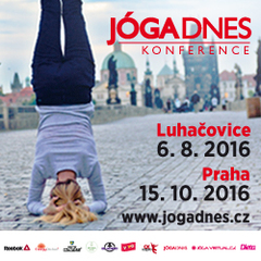 Luhačovice a Praha - JÓGA DNES KONFERENCE 2016