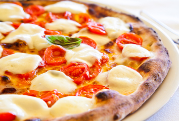 Celozrnná pizza s tofu 