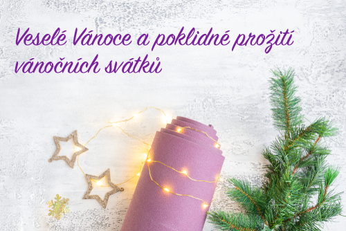 Jóga DNES Vám přeje poklidné prožití vánočních svátků