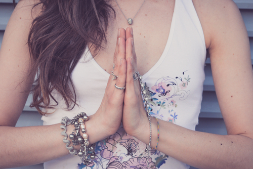 Andžali mudra, čin mudra a šanti mudra