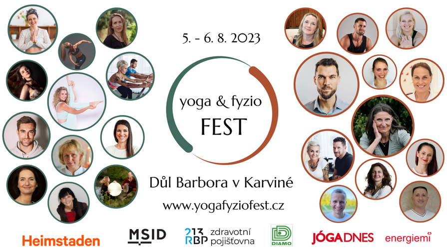 Pozvánka na akci: Yoga & Fyzio FEST