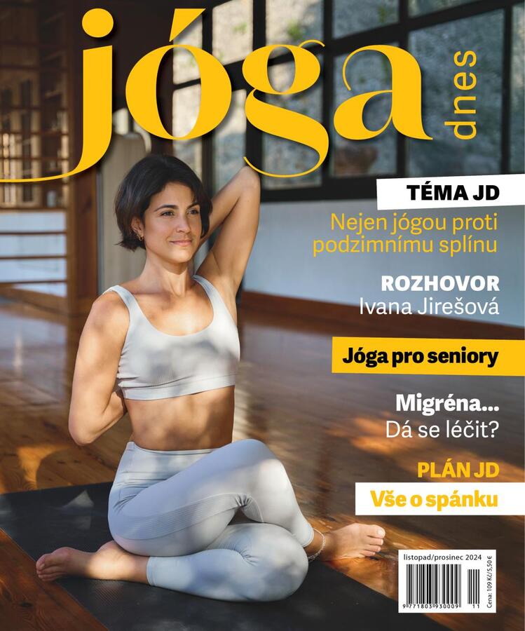 Jóga Dnes listopad/ prosinec 2024 vychází 7.11.