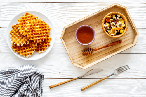 Podzimní wafle