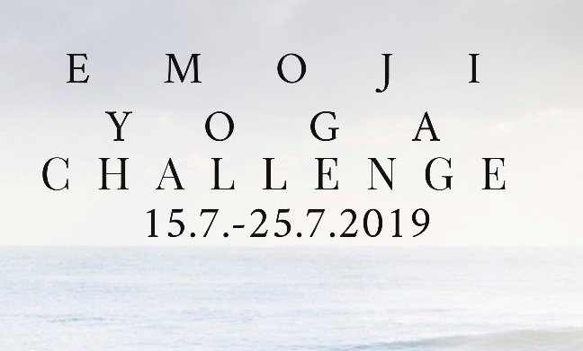 Emoji summer yoga challenge