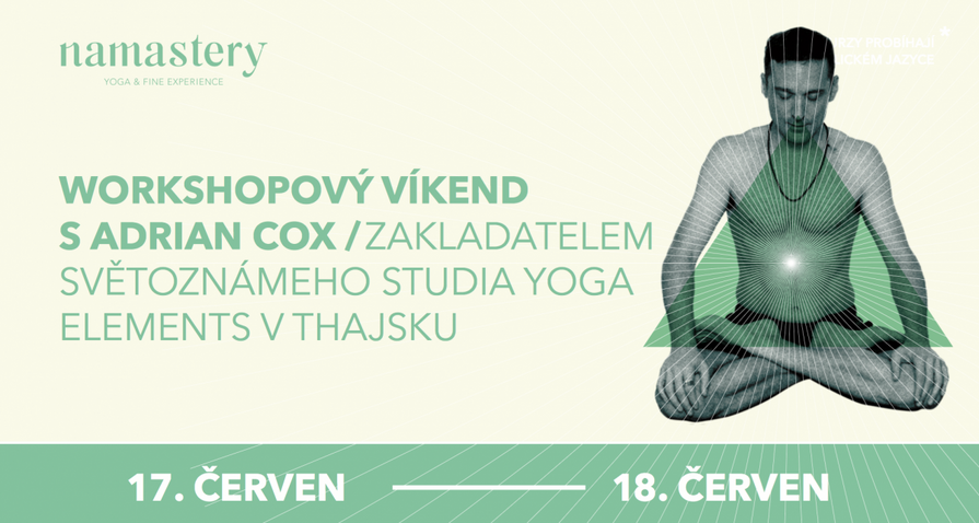 Adrian Cox v pražském Namastery