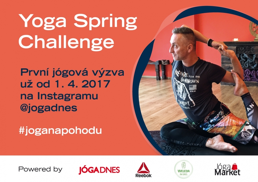 Yoga Spring Challenge, aneb první jógová výzva JÓGA DNES!