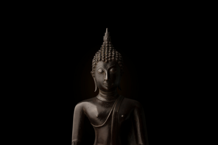 Ztišit mysl meditací a jógou na výstavě Buddha zblízka