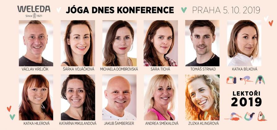 Jóga Dnes KONFERENCE Praha se koná 5.10.2019!